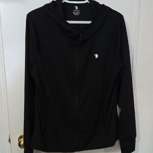 Women's Black Zip up